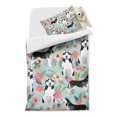 thumbnail image 2 of Husky and Flower Duvet Cover and Pillowcase Set for Single Bedding, Bedroom Accessories for Kids Teens, 2 of 5