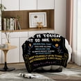 thumbnail image 5 of Funnil Best Friend Birthday Gifts, Friendship Gifts for Women , Birthday Gift for Best Friend, Bestie Gifts for Her, BFF Gift Ideas Throw Blanket 50"x60" Black, 5 of 9