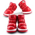 thumbnail image 4 of 4 Pcs/Sets Puppy DOgs Winter Snow Boots Casual Dog Shoes Pet Slip-resistant Shoes Teddy Dog Shoe, 4 of 7