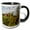 Black/White, variant on 3drose, Apples in Orchard with Quilt Barn Near Traverse City, Michigan, Usa, 11oz Magic Transforming Mug