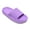 purple, variant on Cloud Slides for Kids, Toddler Shower Slippers Bathroom Pool Sandals Non-Slip Open Toe Pillow Slippers Super Soft Thick Sole Cozy Boys Girls Home House Cloud Cushion Slide for Indoor Outdoor Shoes