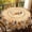 Beige, variant on ASPILLOW Round Tablecloth 60 Inch Cartoon Rooster Farm Animal Waterproof Polyester Table Cover for Dining Kitchen Farmhouse Decor