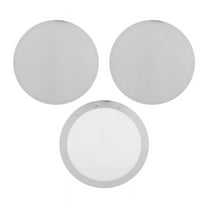 Quaqdae 3 Pack Metal Reusable Coffee Filter Mesh for Coffee Maker Espresso Maker, Silver