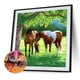 thumbnail image 5 of Resina Con Forma Caballo Diamante 30x30CM Z1124, 5 of 9