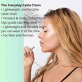 thumbnail image 4 of Necklace With Smoking Causation Whistle Aid Necklace Smoking Ceasing Smoke-free Chain Smokeless With Chain - Stress Relief After Smoking Stop - Men An, 4 of 5
