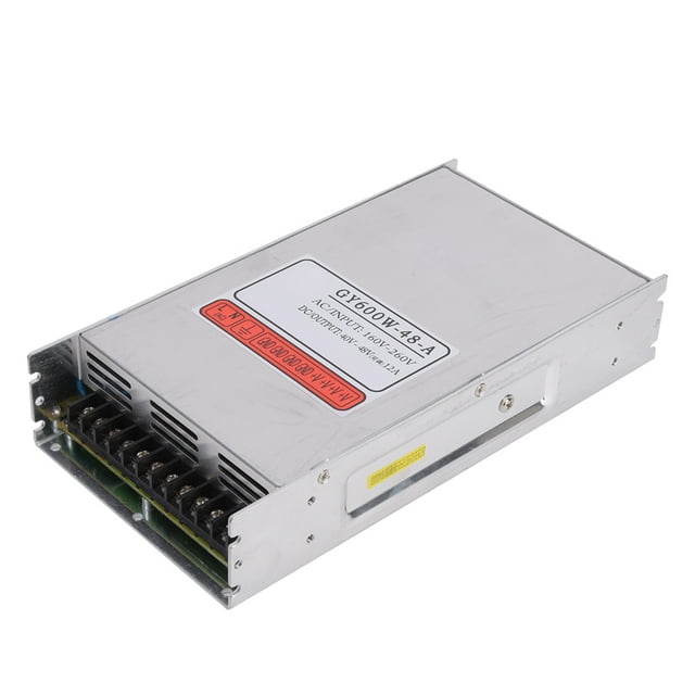 Adaptador de fuente de alimentación conmutada para iluminación de máquinas de grabado (600 W, 48 V, 12 A)