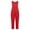 Red, variant on CHICTRY Alzheimer's Clothing Sleeveless Nursing Anti-strip Jumpsuit Zip Back Adaptive Overalls for Elderly Women Black M