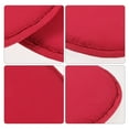 thumbnail image 3 of Baluue 2Pcs Camping Seat Cushion Pad Dark Red Outdoor Cushion Made with Polyester and PP, 3 of 6
