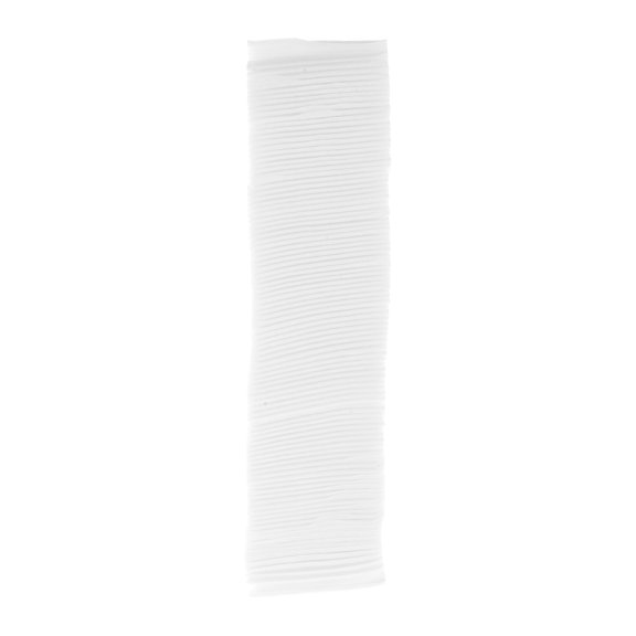 Unique Bargains 100pcs Disposable Double Pattern Makeup Remover Sponge White