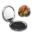 thumbnail image 1 of Qekee Scooby-Doo Print Compact Makeup Mirror Folding Mini Pocket Mirror Portable Hand Mirror Double-Sided 2 x 1x Magnification for Woman Girls-Round Shape, 1 of 9