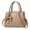 Khaki, variant on ibiyuan Messenger Bag For Women Classic European Style Medium Size Shoulder Handbag for Ladies, Versatile Daily Commute Purse Big Sister Gift