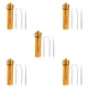thumbnail image 1 of Inteprter 3 piezas de palillos de con soporte Mini bolsillo Adultos Personas mayores Herramientas Contenedores Oficina Viajes Suministros Type2 NO2 Inteprter CBP039254, 1 of 6