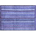 thumbnail image 1 of Ahgly Company Indoor Rectangle Abstract Blue Modern Area Rugs, 5' x 7', 1 of 4