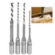 thumbnail image 5 of Juego de Brocas de agujero cuadrado Ecomeon 4 uds 1/4 5/16 3/8 1/2 pulgadas, 5 of 6