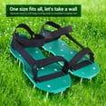 thumbnail image 7 of 1 Pair Lawn Aerator Shoes Adjustable Size Non Slip Sole Gardening Tool Loosen Soil Promote Root Growth, 7 of 7