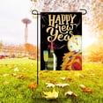 thumbnail image 4 of Kieccall Winter Holiday Welcome Garden Flag Double Sided Happy New Year Yard Flag for Outdoor House Yard Porch Patio Holiday Decor 12x18 Inch, 4 of 8