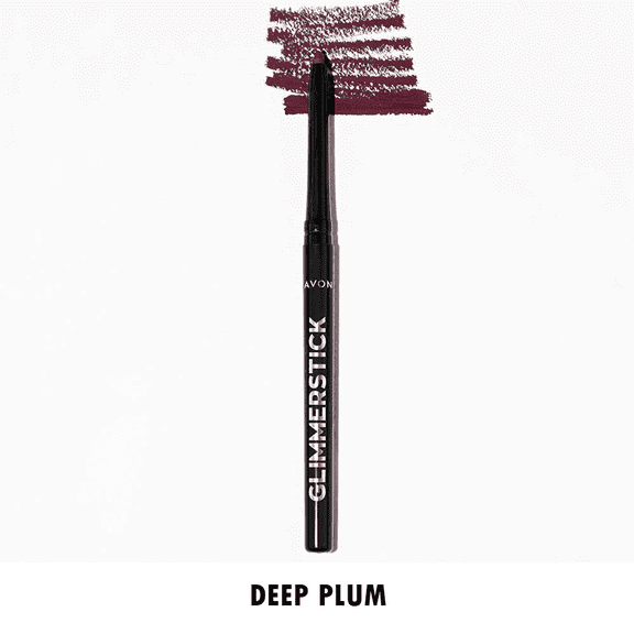 Avon Glimmersticks Retractable Lip Liner / DEEP PLUM