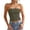 Green, variant on Women's Bandeau Tube Top with Built-in Cups, Strapless Off Shoulder Summer Top with Removable Padding, Y2K Sleeveless Cami for Teen Girls Daily Going Out Khaki