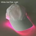 thumbnail image 1 of Fashion Unisex Solid Color LED Luminous Baseball Hat Christmas Party Peaked Cap, 1 of 8