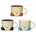 thumbnail image 5 of DAMAI Cup-Cat Adorable Ceramic Coffee Mug - Cute Cartoon Mug with Doll Face & Chubby Feet, 10oz Microwave & Dishwasher Safe Cup for Tea, Coffee, Hot Cocoa, Matcha (Orange Feet), 5 of 6