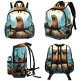 thumbnail image 4 of Sea Lion Cute Printed Backpack with Adjustable Shoulder Strap, Large Capacity, Lightweight, 4 of 6