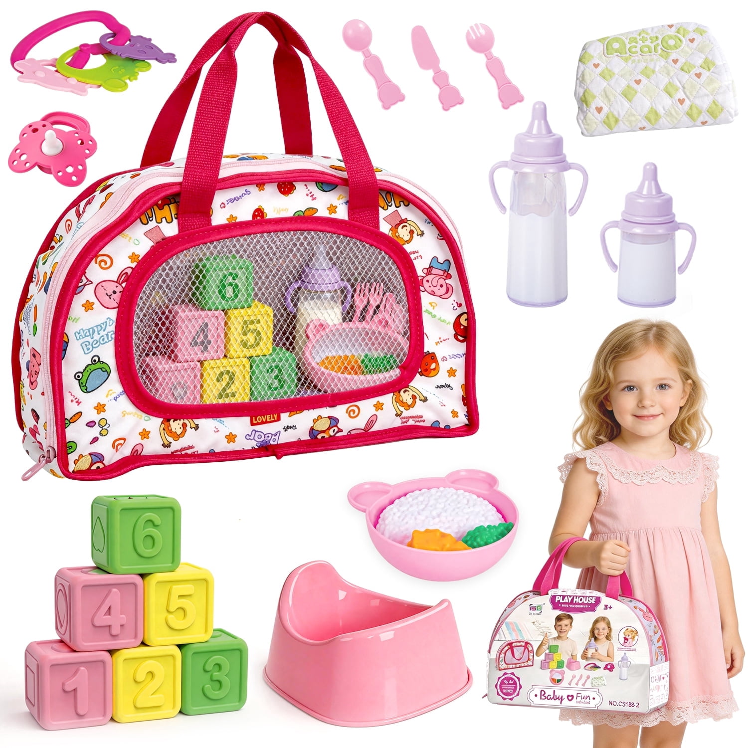 Sunny Day Glam Van Accessory Caddy Set - Walmart.com