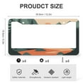 thumbnail image 3 of License Plate Frames Mountain Adventure License Plate Cover Frame 2 Pieces Camp with Mountain Quality Aluminum Metal License Plate Cover Funny Cute for USA Canada Vehicles, 3 of 6