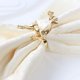 thumbnail image 3 of Moyic 12pcs Elk Napkin Rings Interesting Exquisite Party Banquet Buckles Wedding Tissues Part Supplies Decor Napkins Fixed Type3 NO3, 3 of 6