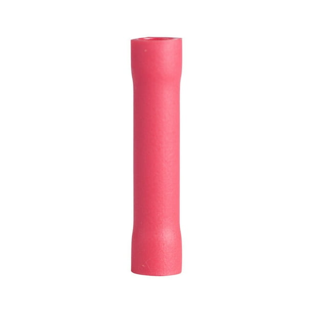 Empalme a tope Gardner Bender 22-18 AWG con aislamiento rojo, 15 unidades
