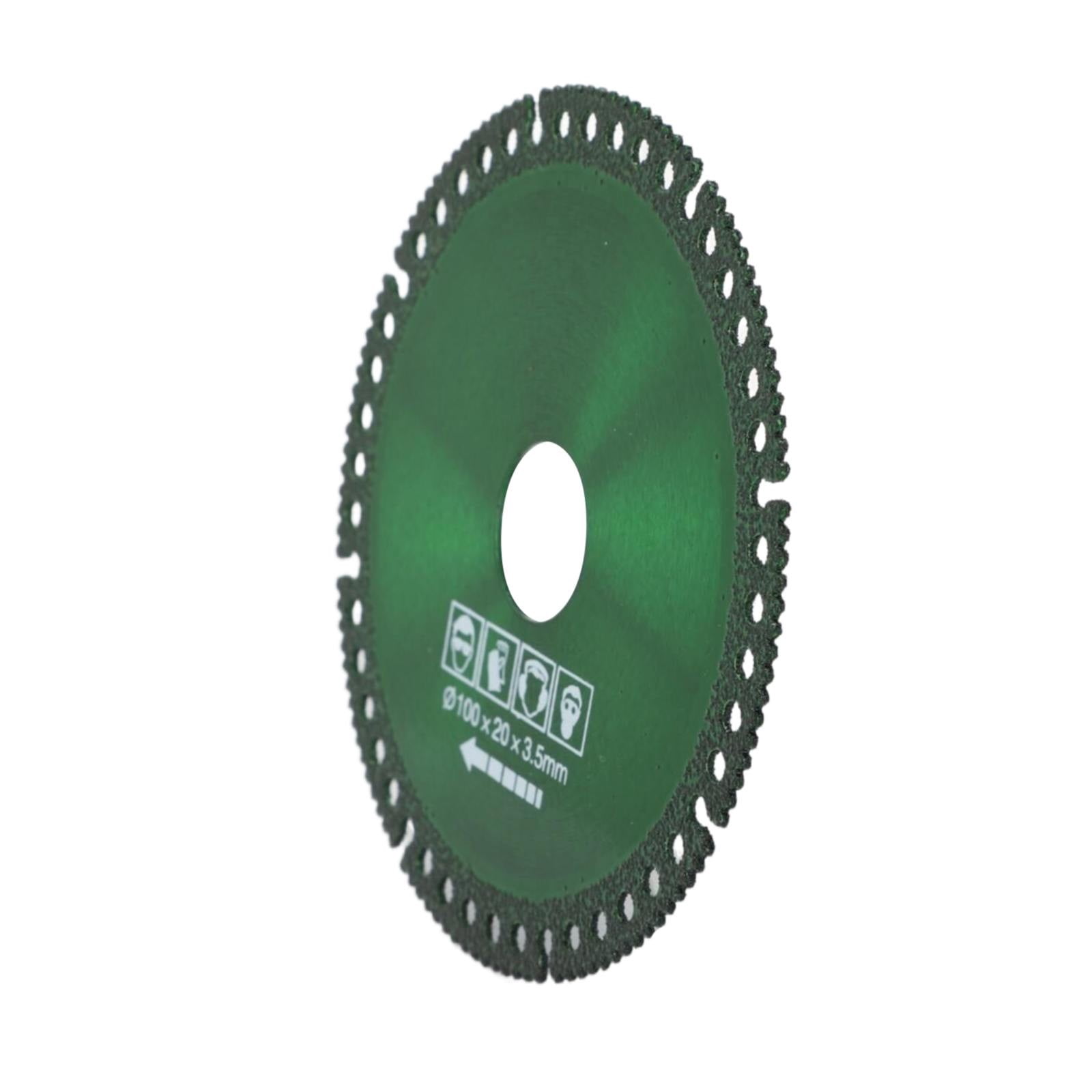 SLUOHZXI Indestructible Disc for Angle Grinder, Inner Hole 0.78 Inch, Diameter 4 Inch Glass Cutting Disc Ultra-Thin, Cut Everything in Seconds