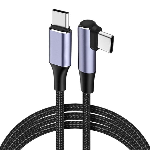 USB C Cable 100W USB C to USB C Cable USB C to USB C Fast Charging Nylon Braided USB C to USB C Cable for Phone