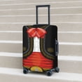 thumbnail image 6 of Logiee CHARRO SUIT Print Travel Luggage Cover,Suitcase Protector, Washable Elastic Suitcase Baggage Cover,Closure for Wheeled Suitcase Fit 18-32 Inch Luggage-Small, 6 of 7