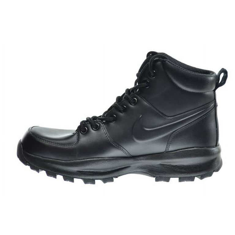 Men's Nike Manoa Leather Black/Black (454350 003) - 8