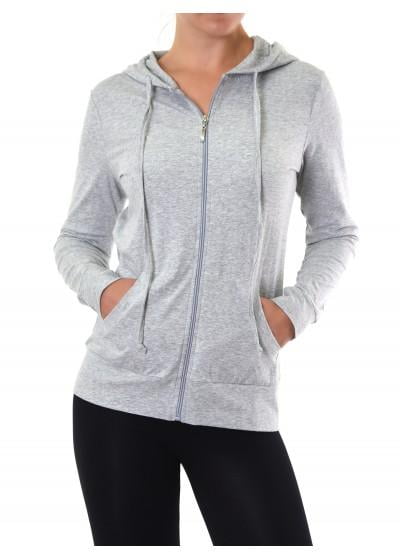 thin zipper hoodie