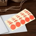thumbnail image 5 of FRCOLOR Wrapping Stickers 100 Pcs Gear Shaped Seal Sticker Envelope Seal Sticker Certificate Files Seal Sticker,1.77"X1.77"X0.04", 5 of 5