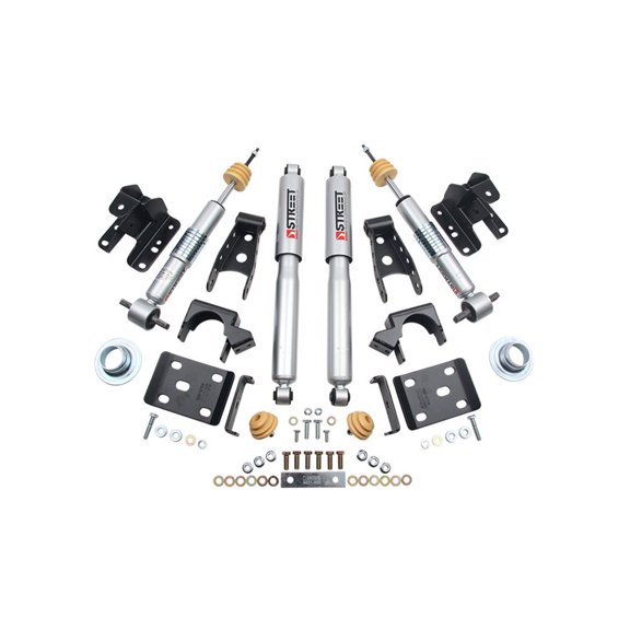 Belltech (991Sp) Lowering Kit With Street Performance Shock Fits select: 2014 CHEVROLET SILVERADO K1500, 2015-2018 CHEVROLET SILVERADO K1500 LT