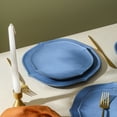 thumbnail image 2 of Stone Lain Baskerville 24-Piece Dinnerware Set Stoneware, Blue, 2 of 6