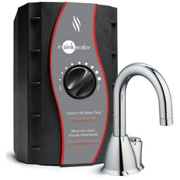 Insinkerator Instant Hot Water Dispenser, Stainless Steel & Chrome