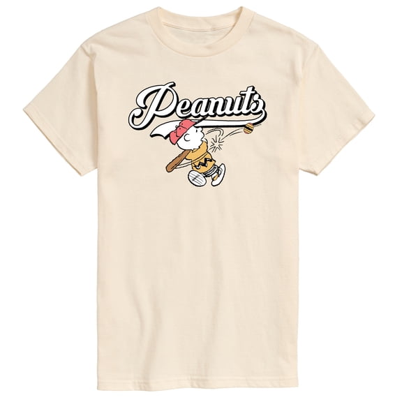 Peanuts - Easter Egg Baseball Short Sleeve Graphic T-Shirt