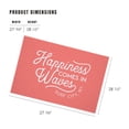 thumbnail image 4 of Lantern Press 1000 Piece Jigsaw Puzzle, Surf City, New Jersey, Happiness Comes In Waves, Simply Said, 4 of 5