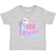 thumbnail image 3 of Inktastic 100 Magical Days with Unicorn and Stars Girls Toddler T-Shirt, 3 of 5