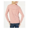 thumbnail image 2 of I-N-C Womens Chenille Pullover Sweater, Pink, Large, 2 of 2