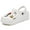 White, variant on Womens Platform Clogs 2 in High Heels Mules Gardener Platform with Casual Clogs White 36