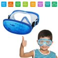 thumbnail image 2 of Gafas de natación RUIGAO para niños de 6 a 14 años, máscara de buceo antivaho UV, 2 of 6