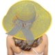 thumbnail image 5 of Women's Wide Brim Sun Protection Straw Hat,folable Floppy Hat,summer Uv Protection Beach Cap, 5 of 5