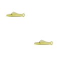 thumbnail image 1 of Youkk Needle Threader Embroidery Cross-stitch Guide Threading Tools Leather Leathercraft Fabric Handmade Pin Thread Insertion Yellow 1PC 2Set, 1 of 6