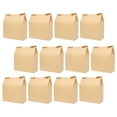 thumbnail image 6 of TAILTOSS Kraft Paper Sandwich Bags Food-Grade Packaging Bags Baking Supplies 50Pcs 12.6X8.3X3.9In, 6 of 10