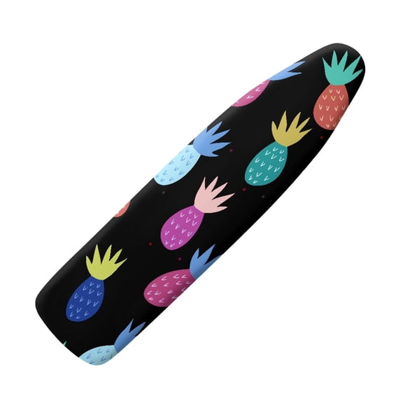 HELLHERO Iron Board Protective Cover Elastic Sides Polyester Fabric Stretch Elastic Fit with Non-Slip Dust Covers 15 x 54 inch Universal Fit Elastic Border