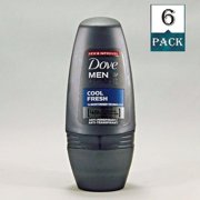 Dove Roll-on Men Cool Fresh 50 Ml (Pack Of 6)