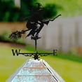 thumbnail image 3 of Witch Weather Vanes Yard Ornament Retro Dragon Wind Weather Vane, 3 of 7